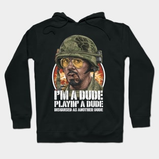 Tropic Thunder, Kirk Lazarus, Cult Classic Hoodie